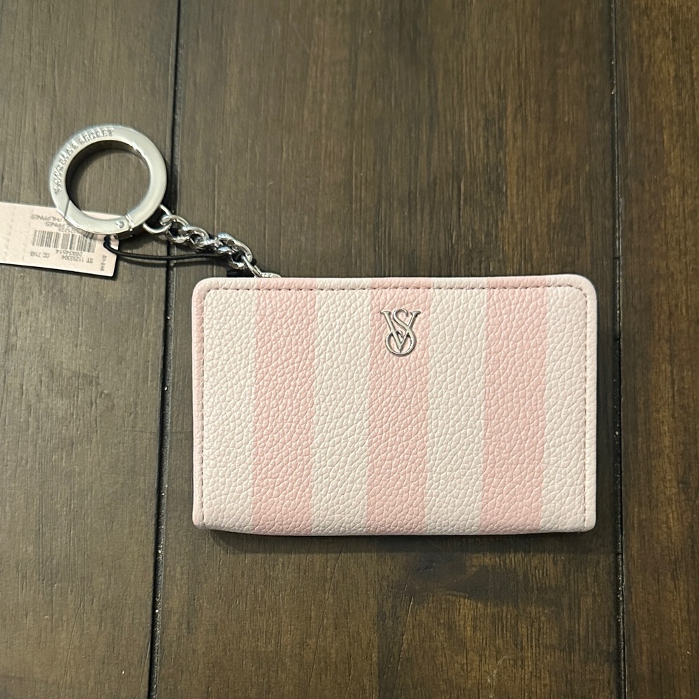 Victoria's Secret Pink and Cream Card Holder